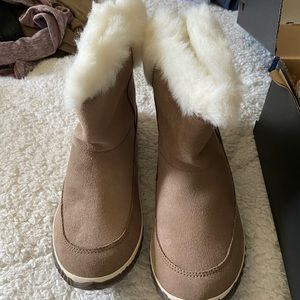 Out n about Sorel booties